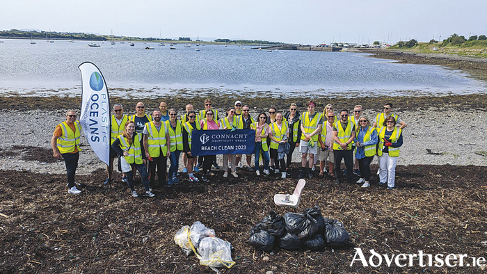 The Connacht Hotel marked World Oceans Day with a big clean at Renville Beach