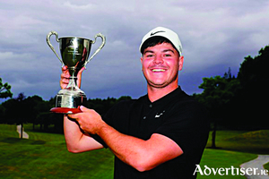 Portumna&#039;s favourite son: Golfer Sam Murphy delights the home crowd to win the Connacht Stroke Play.