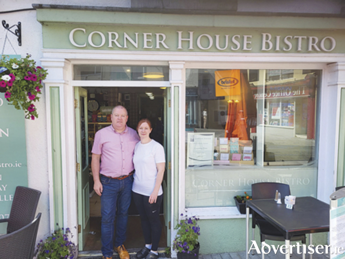 Corner House Bistro proprietors, Joe and Linda Connolly