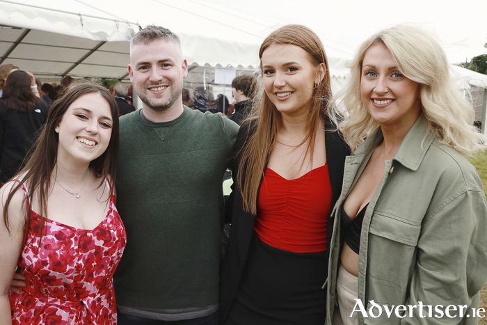 At the Clifden Summer Music Festival were L-R Emma Barry, Steve Folan, Emma Conneely and Michaela Wallace (Clifden). Photo Sean Lydon