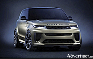 The new Range Rover Sport SV.