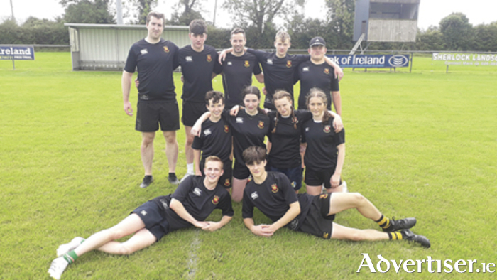 Pictured are the Buccaneers Touch Rugby squad who travelled to Portlaoise RFC on Saturday last for the opening round of this year’s Development Touch Series (DTS).