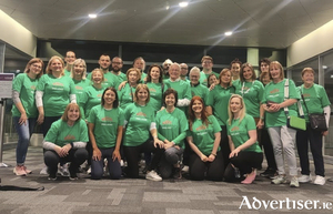 The Galway volunteers who travelled to Vietnam in March as part of the charity Operation Walk Ireland to help perform hip and knee replacements on patients who would otherwise not have access to this life changing surgeries.
