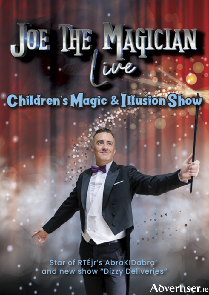 Joe The Magician will perform his live illusion show in the Dean Crowe Theatre on Sunday, November 26