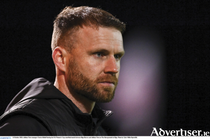 Athlone Town manager Ciaran Kilduff.  Photo by Tyler Miller/Sportsfile

