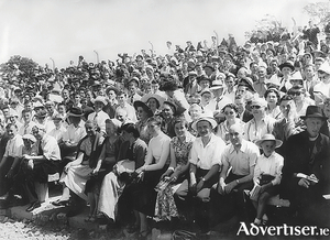 Match crowd at Pearse Stadium in 1957