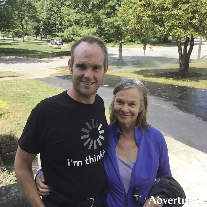 Mother and son Cora and Conor Walsh of Dyeboo, which will feature at Gifted, the Contemporary Craft and Design Fair. Picture: Declan Walsh.
