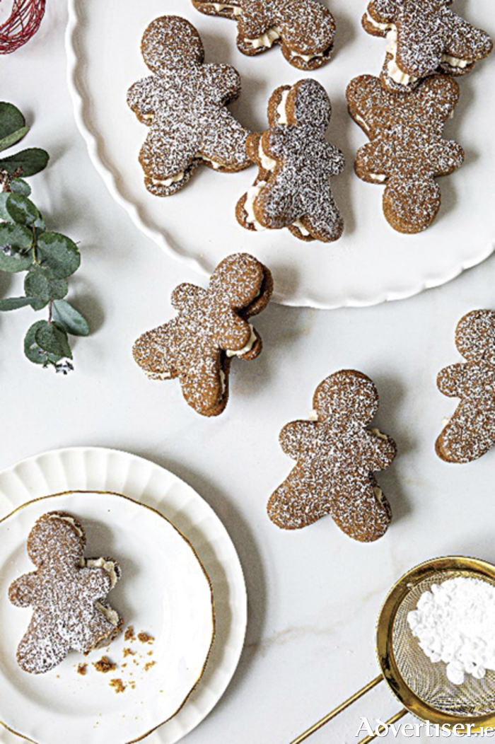 Indulge your senses in the delightful world of Christmas baking with this scrumptious Gingerbread Sandwich Cookie recipe