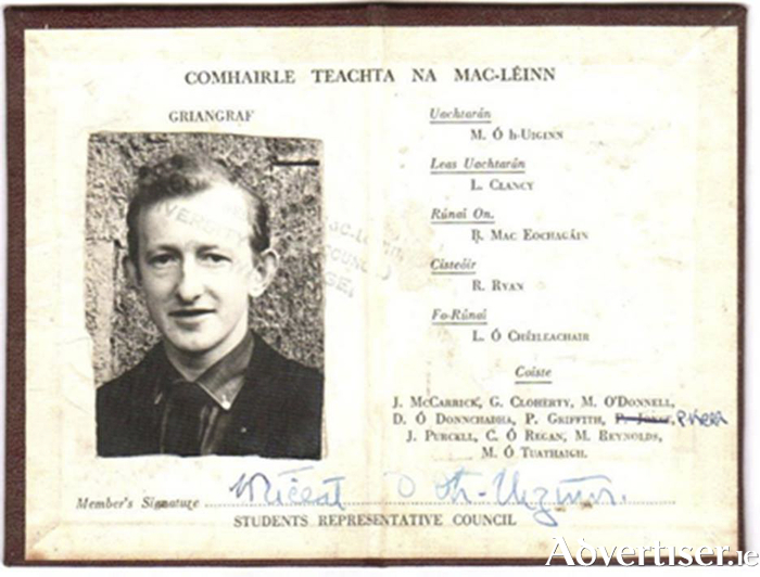Michael D. Higgins SU Card