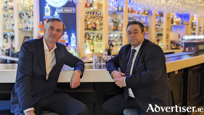  Group Finance Director Brian Lynch and Group Operations Director Wayne Neilon.