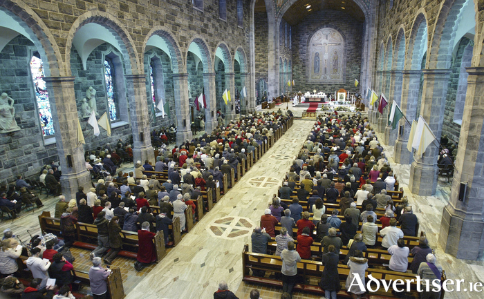 Galway Cathedral during the Solemn Novena.