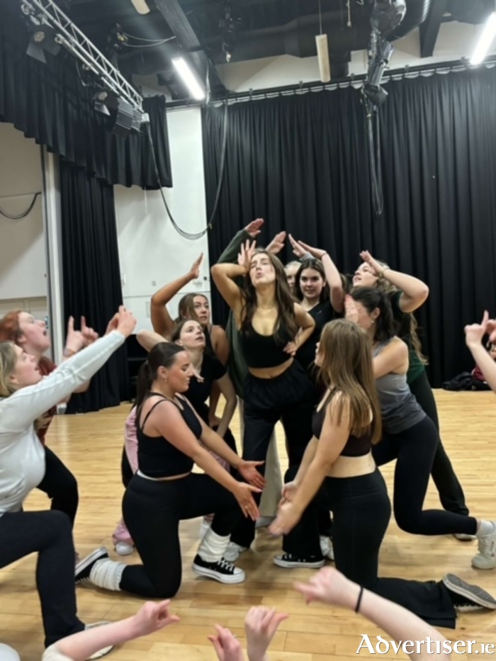 GUMS members in rehearsal for American Idiot