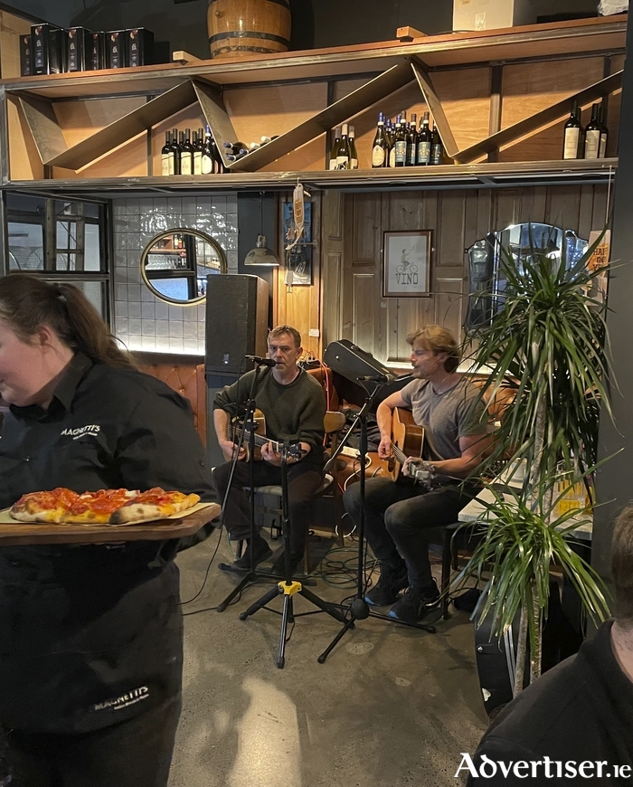  Padraig Qualter and Liam Carroll at Magnetti's