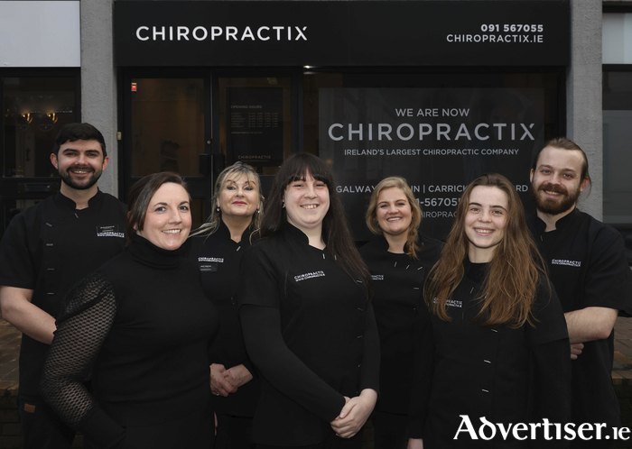 The Chiropractix team, Merchants Road. 
Photo: Mike Shaughnessy