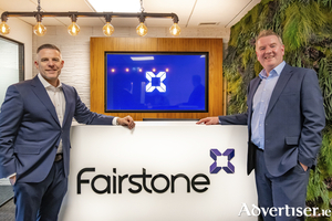 Paul Merriman (left), CEO of Fairstone Ireland, and Conor Carey, Managing Director of Carey Financial.