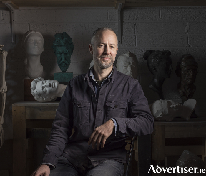 Wicklovian sculptor, Alan Clarke. (Photo - Matthew Thompson)