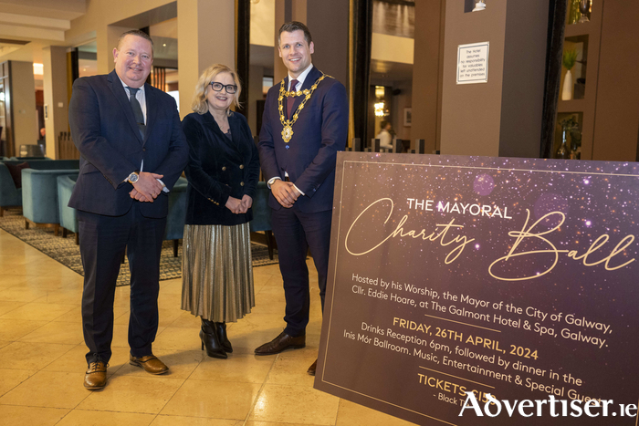 Mayor of the City of Galway, Cllr. Eddie Hoare, has announced that this year’s Galway City Mayoral Ball will take place on Friday 26th April, 2024 at The Galmont Hotel & Spa.