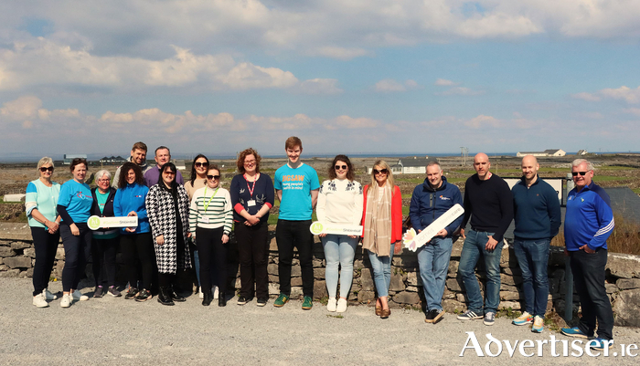 Pictured are staff of the various service providers who were collaborative partners in the initiative.