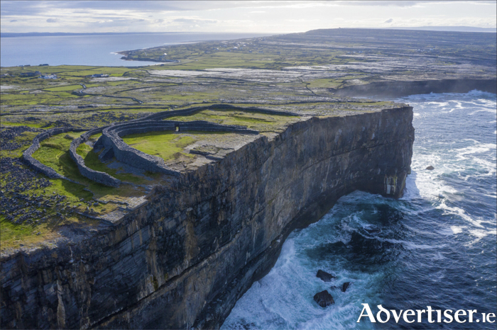 Bird's-eye view of Inis Mór, Co Galway
