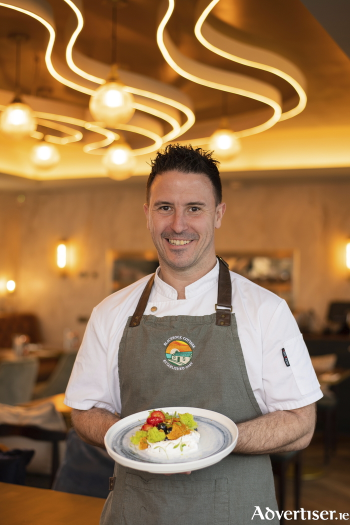 Blackrock Cottage's award-winning head chef Martin O'Donnell. Photo: Julia Dunin.