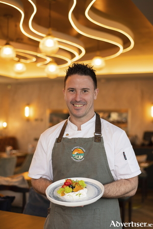Blackrock Cottage&#039;s award-winning head chef Martin O&#039;Donnell. Photo: Julia Dunin.