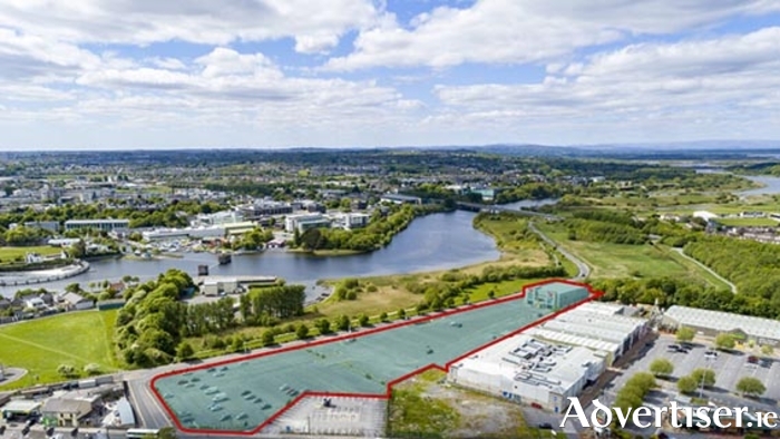 The 1.78 hectares land-bank that is the potential home for the 'Corrib Causeways'.