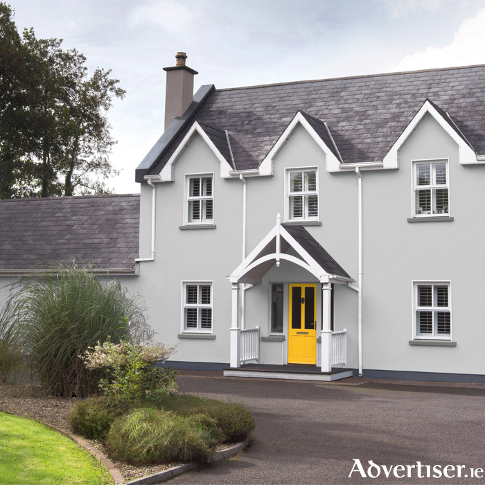 Beautifully painted home. 