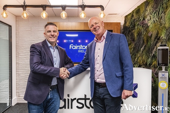 Paul Merriman, CEO Fairstone Ireland pictured with Joe McKeogh, director Murray & Spellman Financial Services.