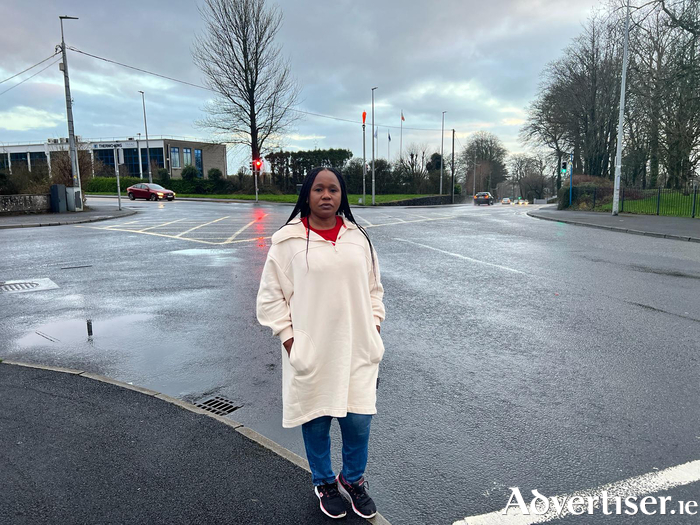 Ogbu at the "Thermo King crossroads" during a quiet period