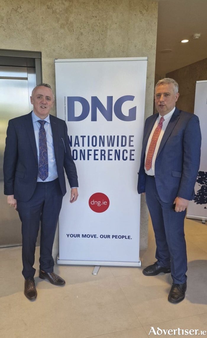 From left: Brian McMahon and Martin O'Connor.