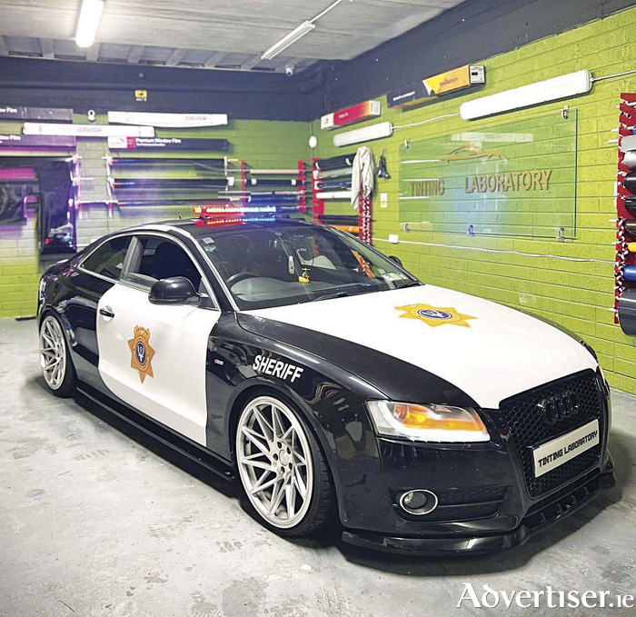 This Audi got the full Tinting Lab treatment 