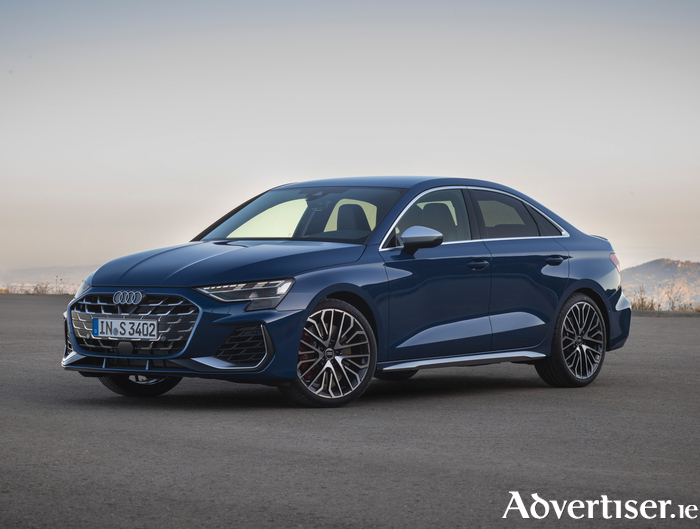 The updated Audi S3 can accelerate from zero to 100km/h in 4.7 seconds.