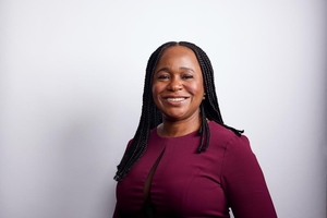 Labour Party Candidate, Helen Ogbu. 
