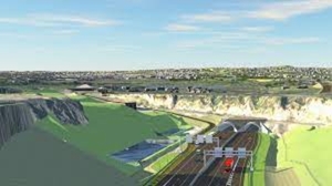A mock up of the Galway City Ring Road Project. Photo taken from arup.com