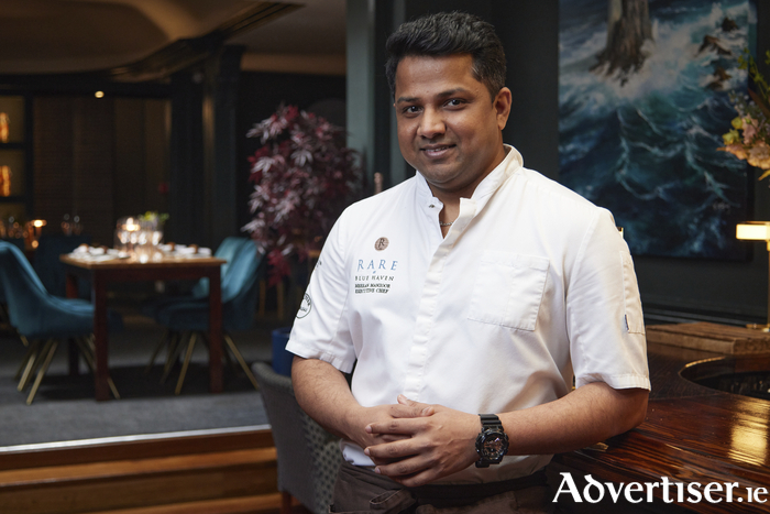 Rare Restaurant, Kinsale 
Picture: Miki BarlokMeeran Manzoor of Rare at The Blue Haven Photo by Miki Barlok