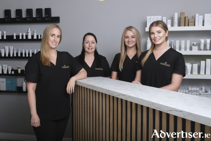 The team of experts behind Skinsation Clinic: (L-R) Martina, Ashling, Leanne and Sinéad. 
