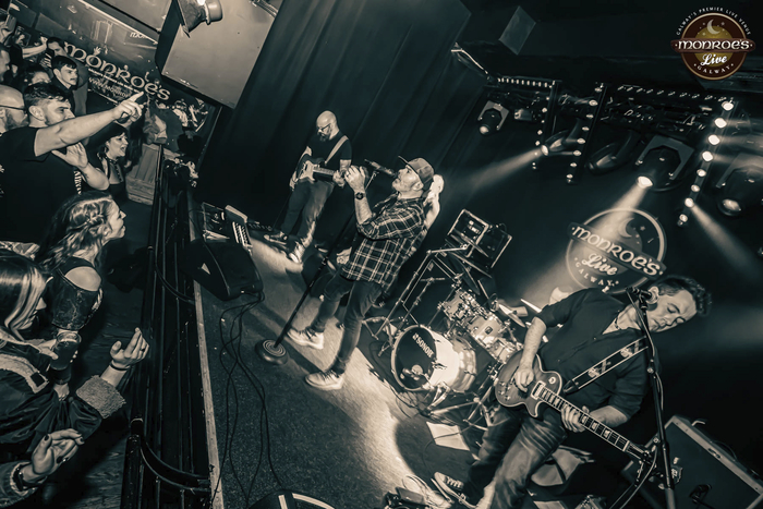 Light Years on stage in Monroe's