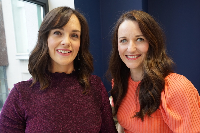 Co-owners of The Hair Collective, Deborah Fleming and Polly Tait. 