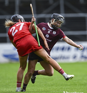 Aoife Donohue in action against Cork last summer.