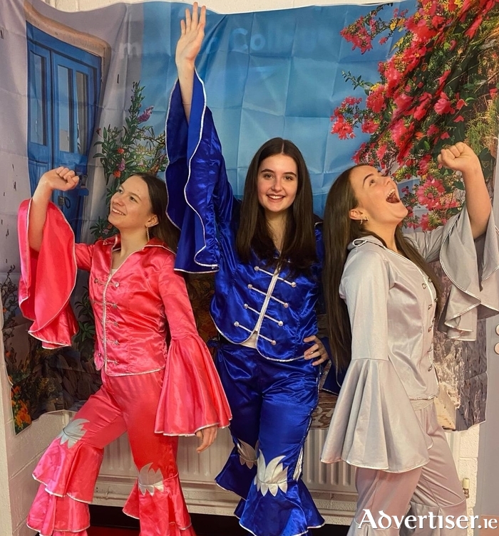 From left: Taylor's Hill actors Agata Zdybel, Maia Gliga, and Ruby Kearns