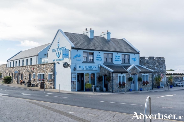 The Towers bar & restaurant, Westport Quay, Westport, Co Mayo.