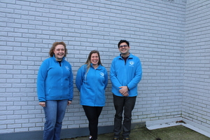 (L to R) Irina Komarov, Tara Feeney and Peter Sajjad. 