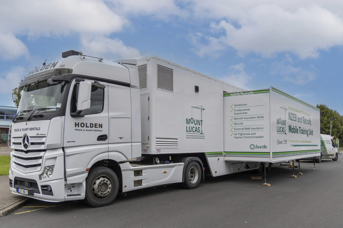 Shantalla to host mobile retrofitting training unit.