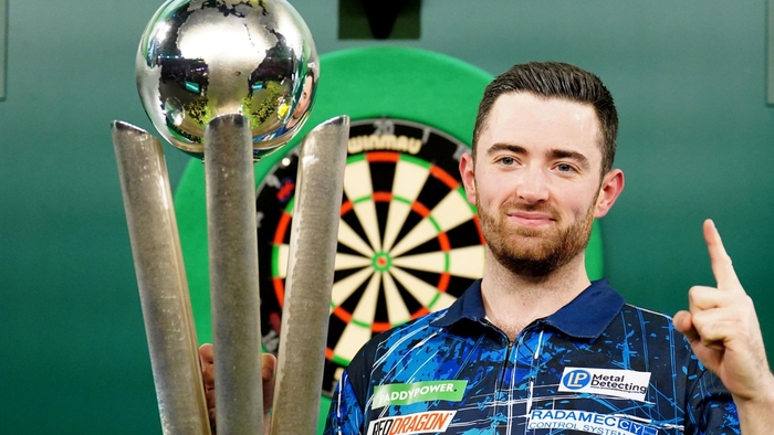 PDC 2024 Darts world champion Luke Humphries