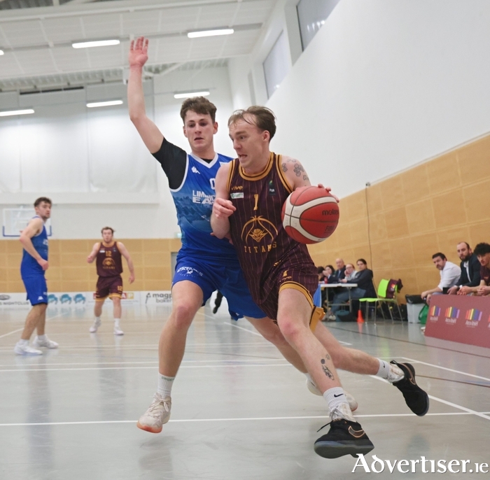 Titans' Joseph Coughlan in action. Photo: Mike Shaughnessy.