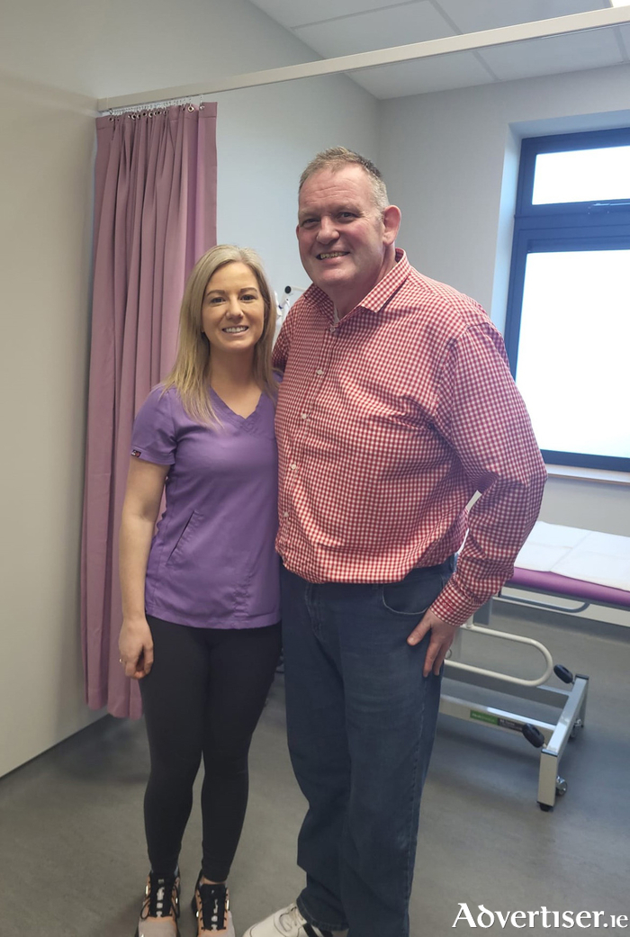 Caitriona Lynch, Clinical Nurse Specialist and Aidan Dalton