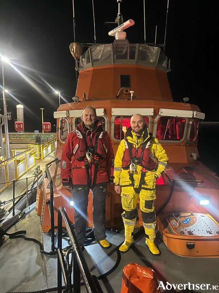 From left to right : Sean Ginnelly and Noel Seoighe.

