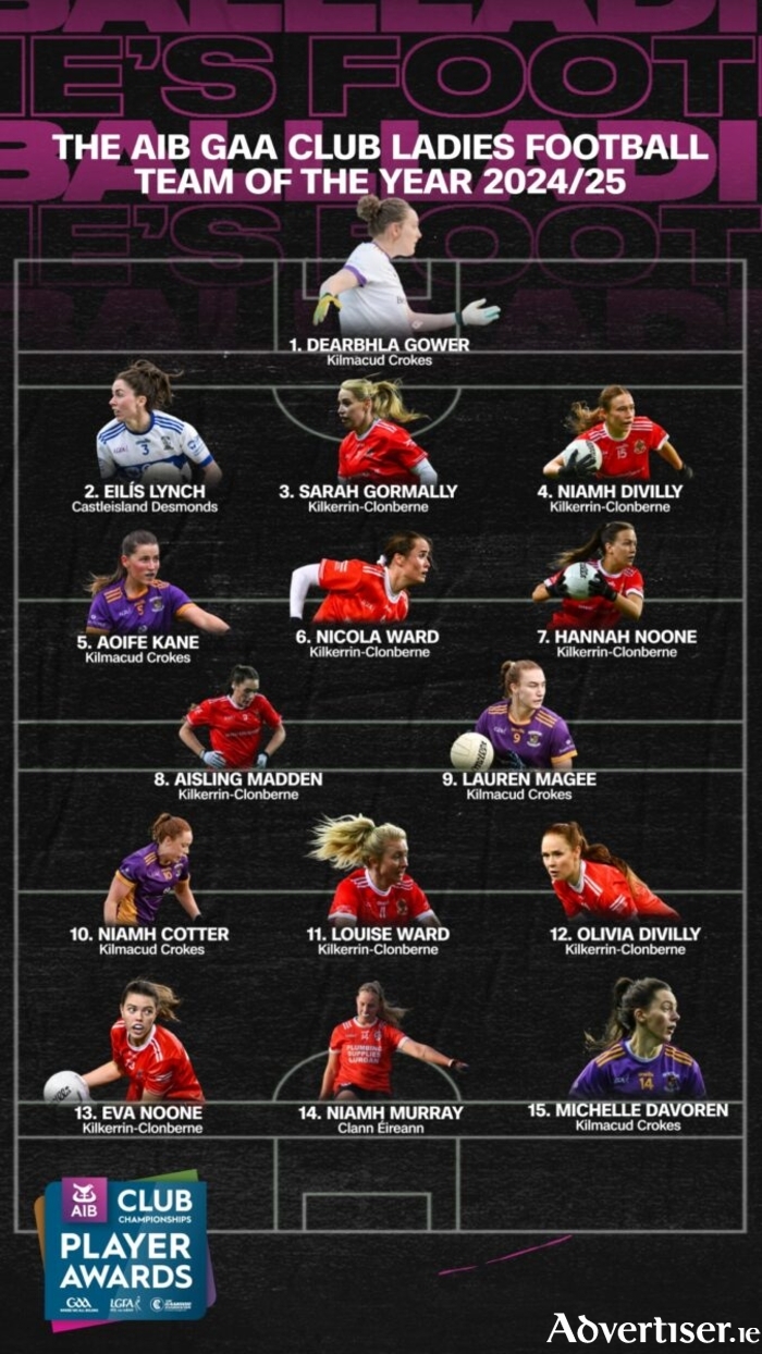 The LGFA Team of the Year.