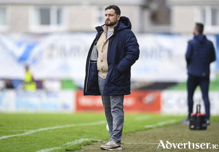 Galway United manager Phil Trill during the SSE Airtricity Women's Premier Division match between Galway United and Shelbourne at Eamonn Deacy Park in Galway. Photo by Stephen McCarthy/Sportsfile