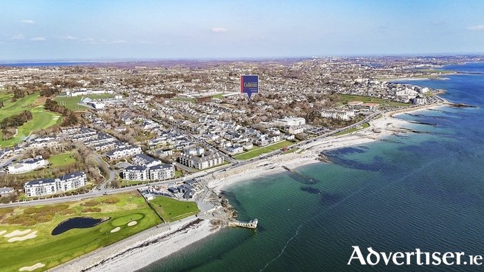 Aerial view of Salthill.